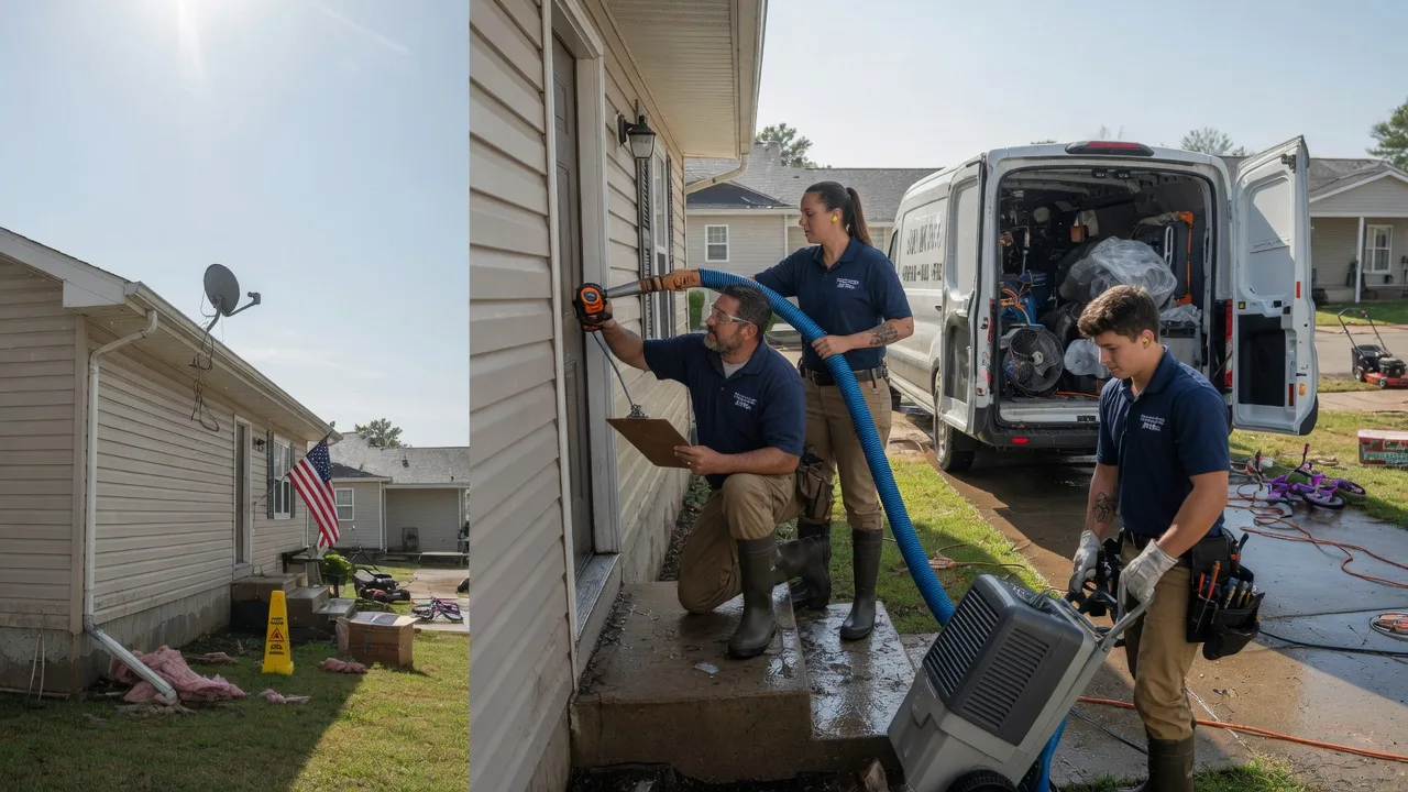 Ceiling Water Damage Restoration in Hollandale, MS near me